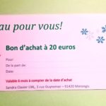 BON D’ACHAT 20 €