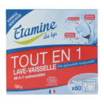 Tablettes lave-vaisselle tout en 1 – 60 TAB – ETAMINE